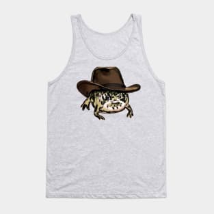 Funny Desert Rain Frog Howdy Meme Tank Top